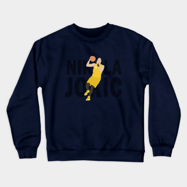 Nikola Jokic Crewneck Sweatshirt by valentinahramov